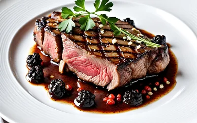 Recette facile de steak de bœuf flambé au poivre noir