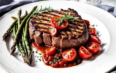 Recette de steak grillé à la sauce tomate maison facile et savoureuse