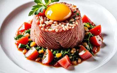 Recette de steak tartare classique pour 1 personne - facile et rapide