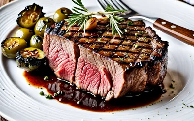 Recette facile de steak à la pâte d'ail - viande tendre et savoureuse