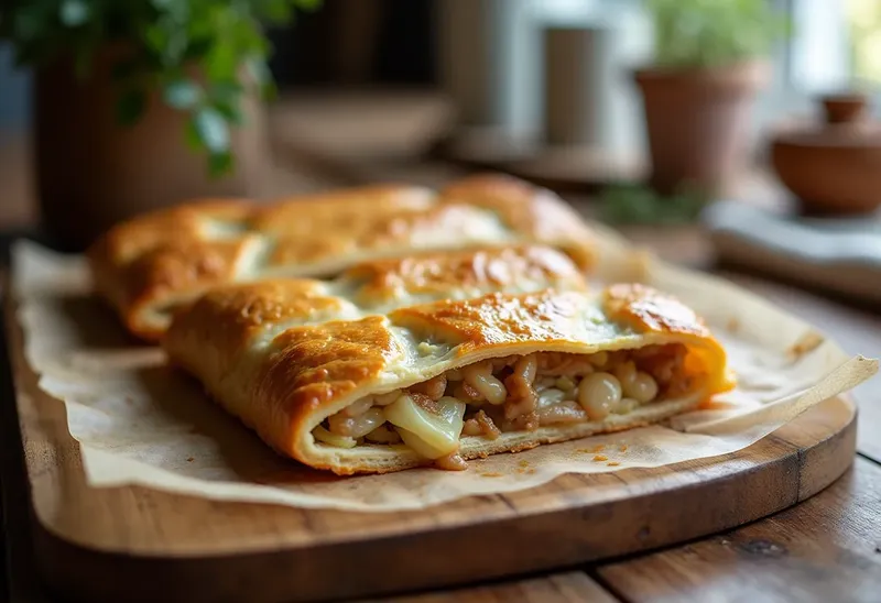 Strudel Alsacien au Chou Fondant et Épices