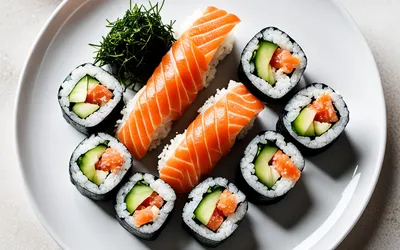 Recette facile de sushis à la française : saumon, avocat et fromage frais