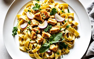 Recette facile de tagliatelles au curry crémeuses et parfumées