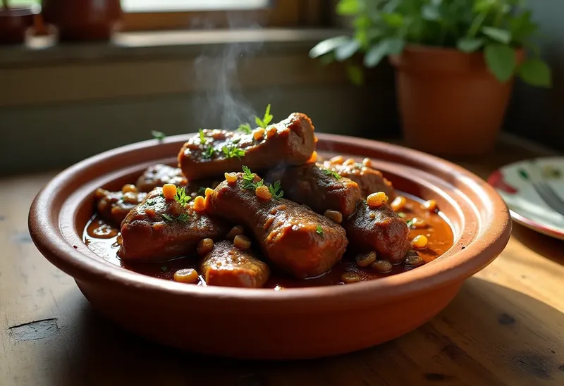 Tajine de mouton au miel et raisins : plat mijoté sucré-salé savoureux
