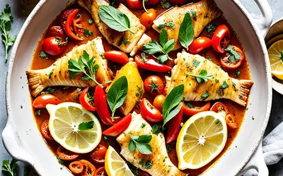 Recette facile de tajine de poisson marocain aux épices