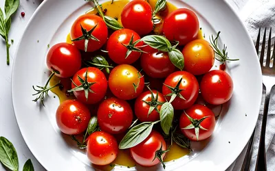 Recette facile de tapas de tomates marinées maison