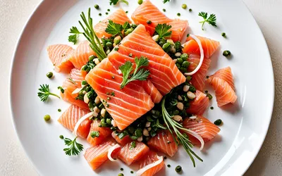 Recette facile de tartare aux deux saumons frais et savoureux