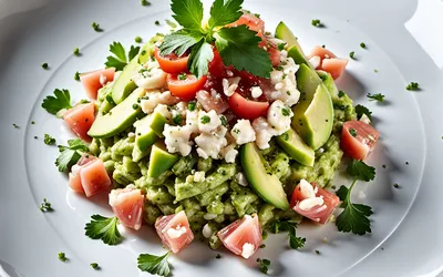 Tartare avocat crabe frais : recette légère et gourmande facile