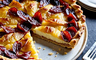 Recette traditionnelle de tarte à gros bords du Nord de la France facile et savoureuse