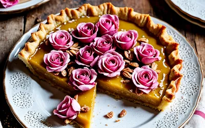 Recette facile de tarte à la praline rose maison