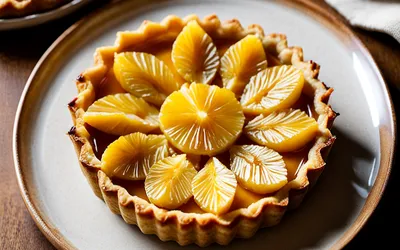 Recette facile de tarte à l'ananas maison