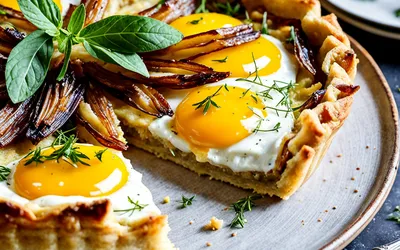 Recette authentique de Tarte al'djote belge - facile et savoureuse