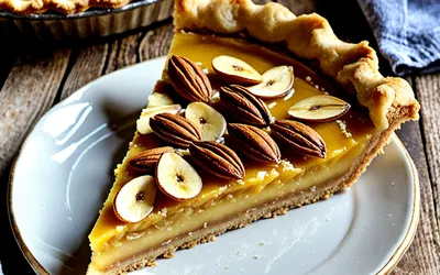 Recette facile de tarte amandine fondante aux amandes dorées