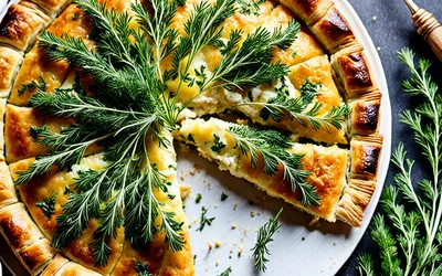 Recette facile de tarte arménienne au fromage blanc - Saveur authentique