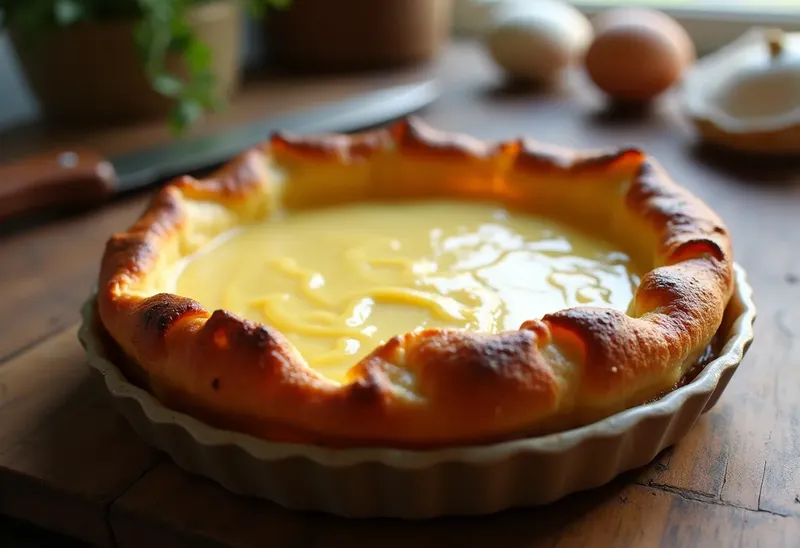 Tarte au camembert fondant : recette gourmande et facile