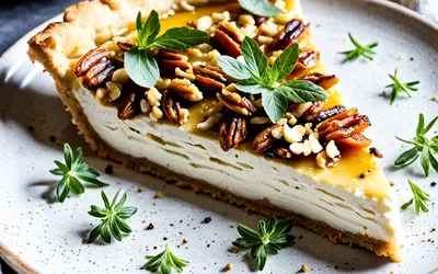 Recette facile de tarte au chèvre fondante et savoureuse