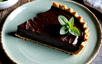 Recette facile de tarte au chocolat fondante de la Mère Blanc