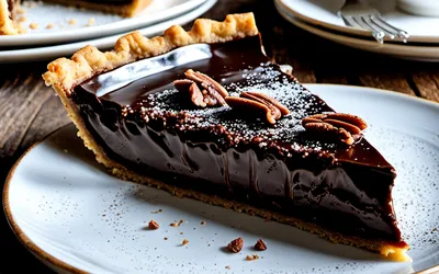 Recette facile de tarte au chocolat pralinée fondante et gourmande