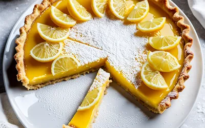 Recette facile de tarte au citron gourmande et rapide