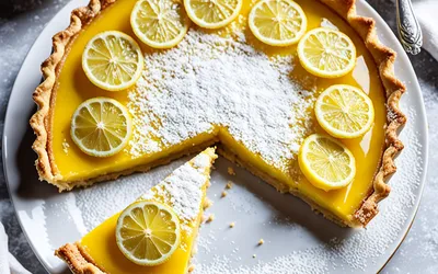 Recette facile de tarte au citron gourmande et rapide