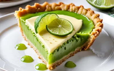Recette facile de tarte au citron vert avec pâte aux petits beurre