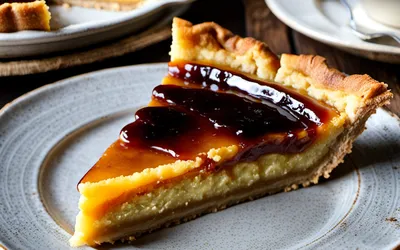 Recette facile de tarte au flan maison, gourmande et onctueuse