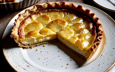 Tarte au Fromage Crémeuse à la Moutarde : Recette Facile et Rapide