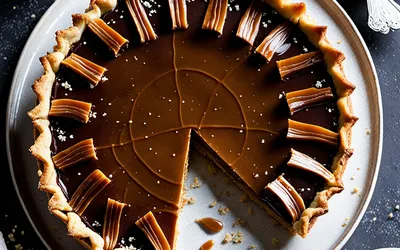 Recette facile de tarte au fudge écossaise au caramel dur