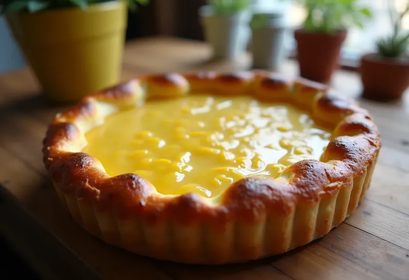 Tarte au gingembre et citron : douceur acidulée et épicée