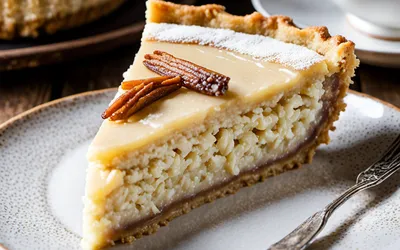 Recette facile de tarte au riz crémeuse et fondante