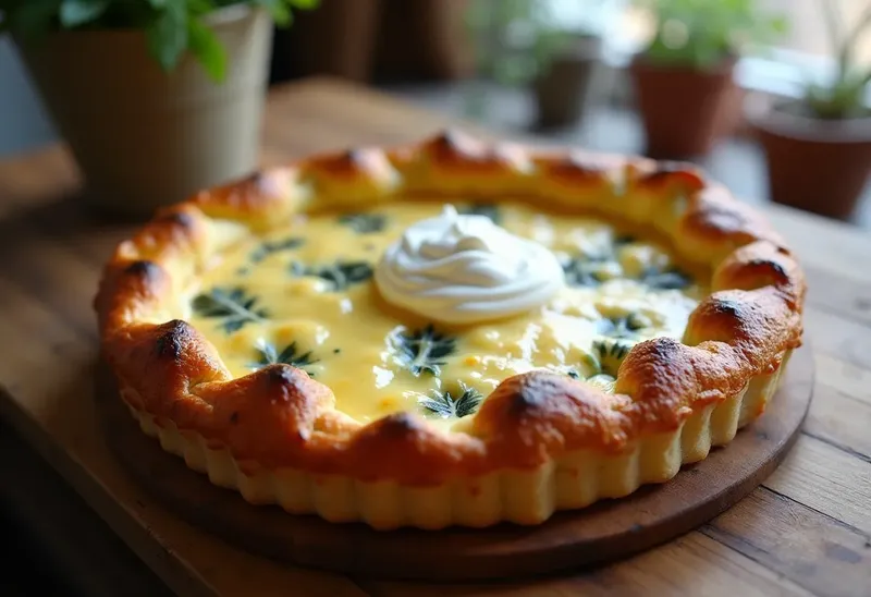 Tarte au roquefort facile et rapide