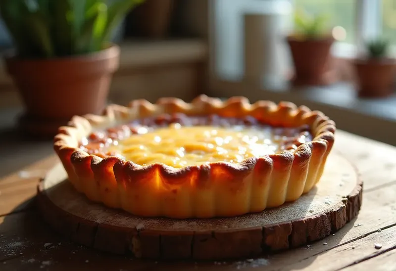 Tarte au sucre traditionnelle : recette facile et gourmande