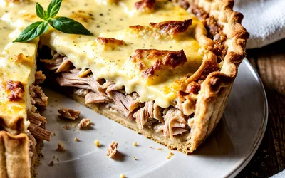 Recette facile de tarte au thon à la béchamel maison