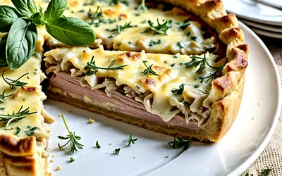 Recette facile de tarte au thon de Marseille par Corinne - Plat savoureux