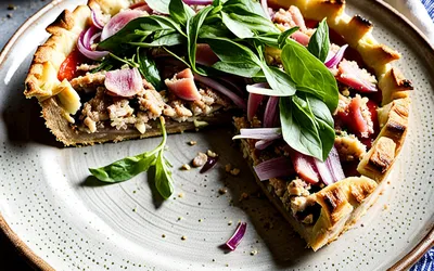 Recette facile de tarte au thon en vinaigrette maison