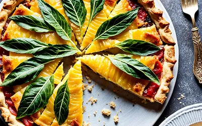 Photo de Recette facile de tarte au thon et moutarde - Plat savoureux et rapide