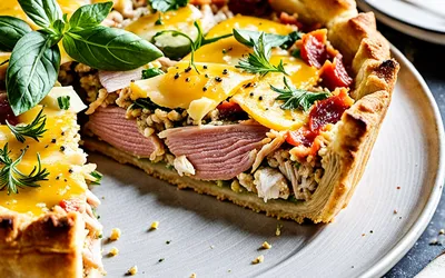 Recette facile de tarte au thon d'Eglantine, gourmande et rapide