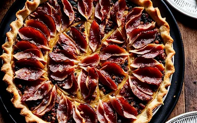 Recette facile de Tarte Auvergnate au Fromage et Lardons