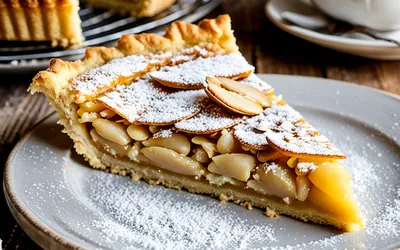 Recette facile de tarte aux amandes fondante et gourmande