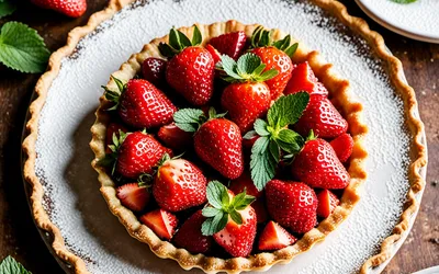 Recette facile de tarte aux fraises gourmande et rapide