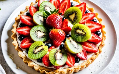 Recette facile de tarte aux fruits pour débutants - Dessert rapide et fruité