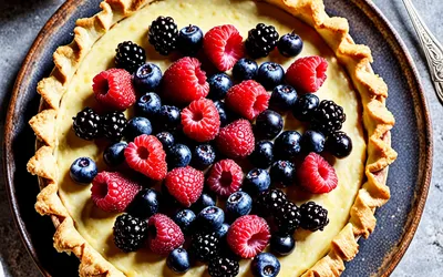 Recette facile de tarte aux fruits rouges maison, gourmande et rapide