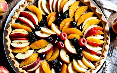 Recette facile de tarte aux fruits valaisanne, dessert gourmand et fruité