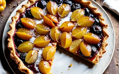 Recette facile de tarte aux mirabelles maison, gourmande et rapide