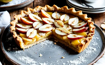 Recette facile de tarte aux poires fondante et gourmande
