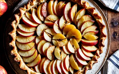 Recette facile de tarte aux pommes à la marmelade d'orange maison