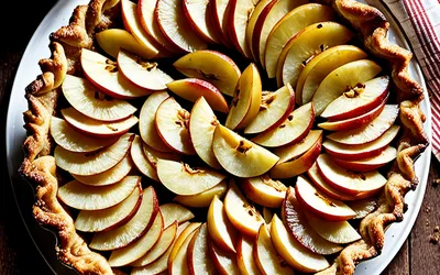 Recette facile et gourmande de tarte aux pommes maison