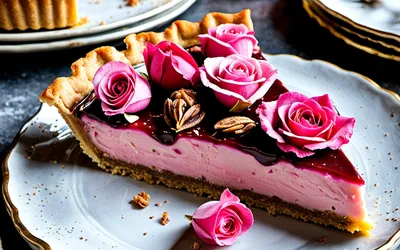 Recette facile de tarte aux pralines roses gourmande