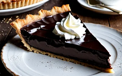 Recette facile de tarte chaude au chocolat fondant