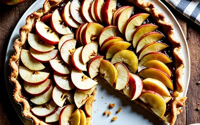 Recette de Tarte d'Antan aux Pommes - Dessert Traditionnel Français